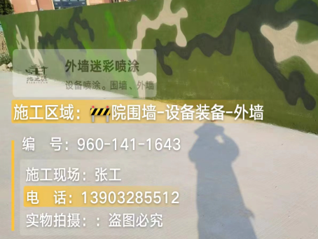 静安 迷彩漆喷涂价格（按平方米计费）